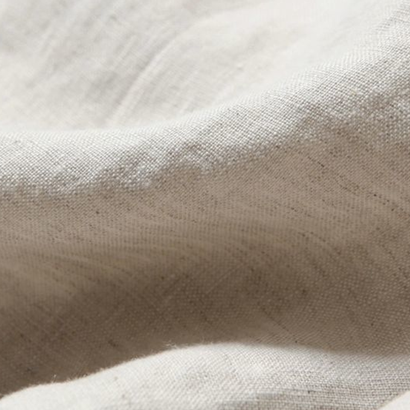 Pantalons amples de cotó i lli per a dona