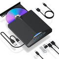 Ekstern 7-i-1 DVD-spiller med USB 3.0 og Type-C