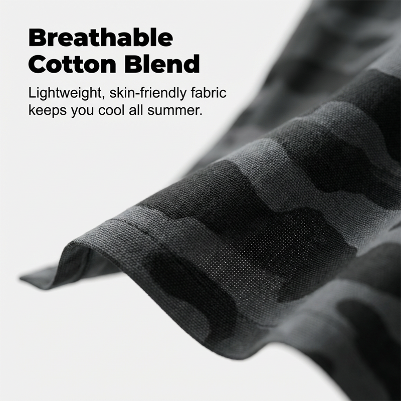 Pantalón corto cargo táctico de corte holgado para hombre