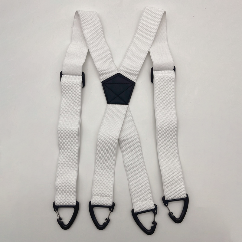 Tirantes para hombre en forma de X con ganchos