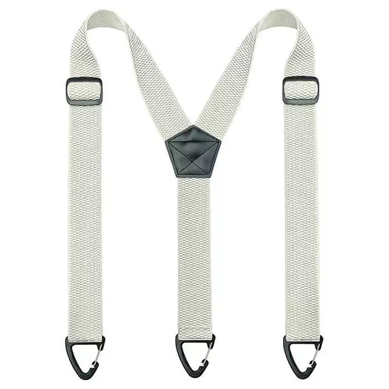 Tirantes para hombre en forma de X con ganchos