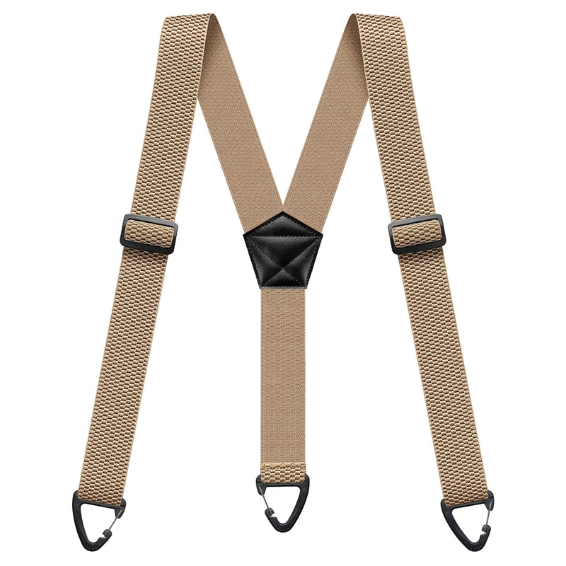 Tirantes para hombre en forma de X con ganchos