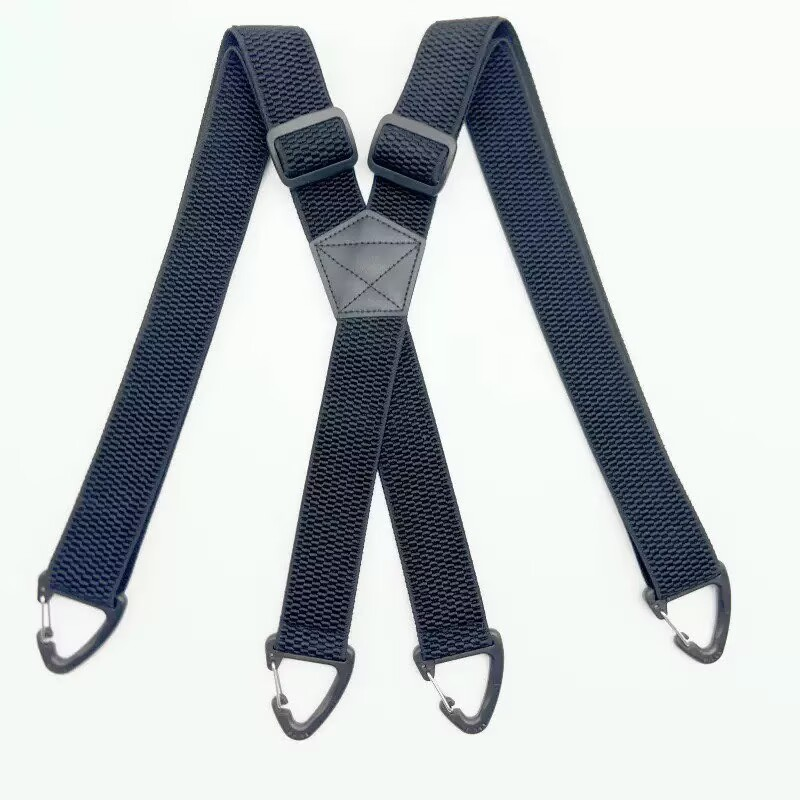 Tirantes para hombre en forma de X con ganchos