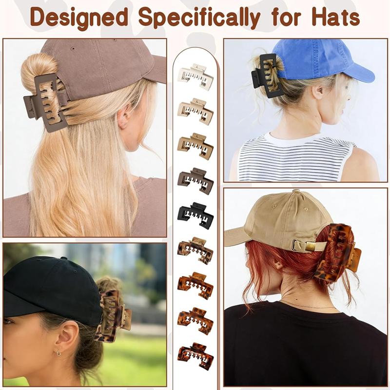 Pinces à cheveux antidérapantes à forte tenue