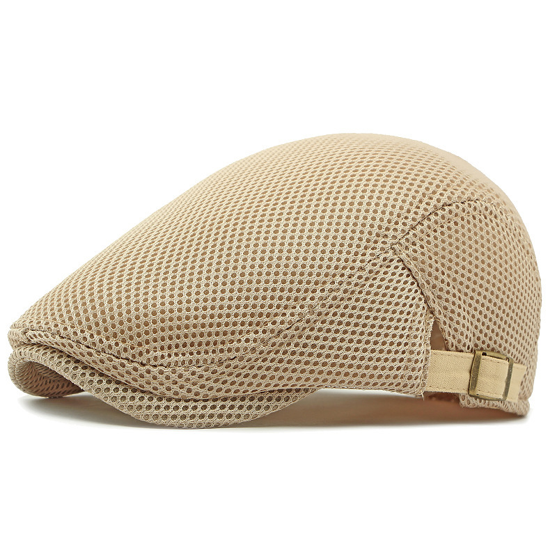 Gorra plana transpirable con correa ajustable