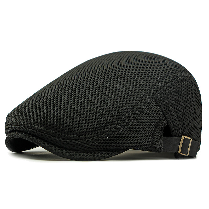 Gorra plana transpirable con correa ajustable