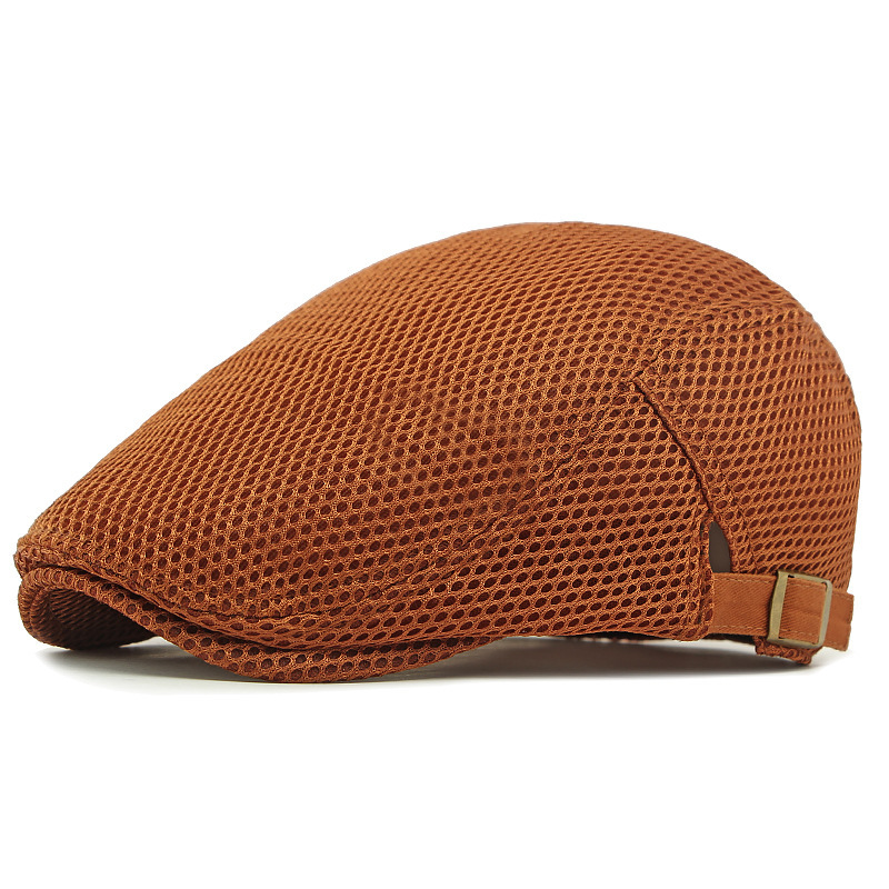 Gorra plana transpirable con correa ajustable