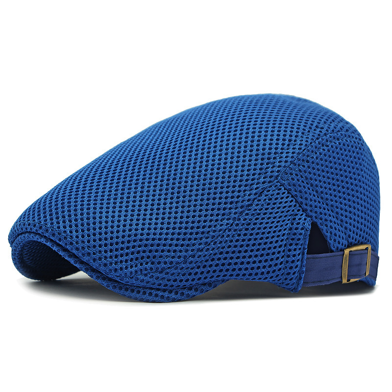 Gorra plana transpirable con correa ajustable
