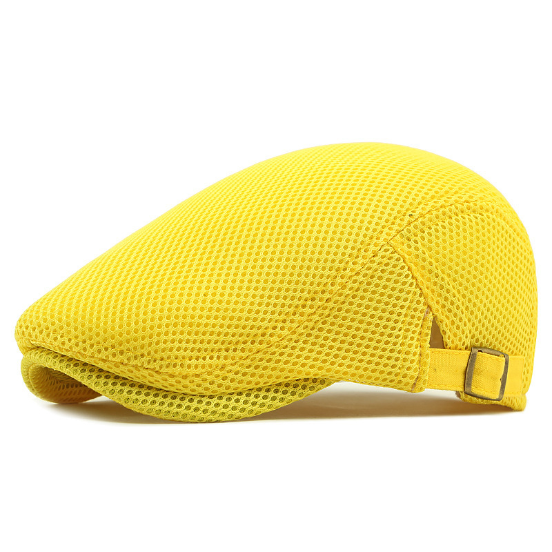 Gorra plana transpirable con correa ajustable