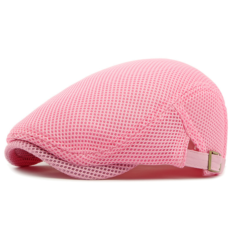 Gorra plana transpirable con correa ajustable