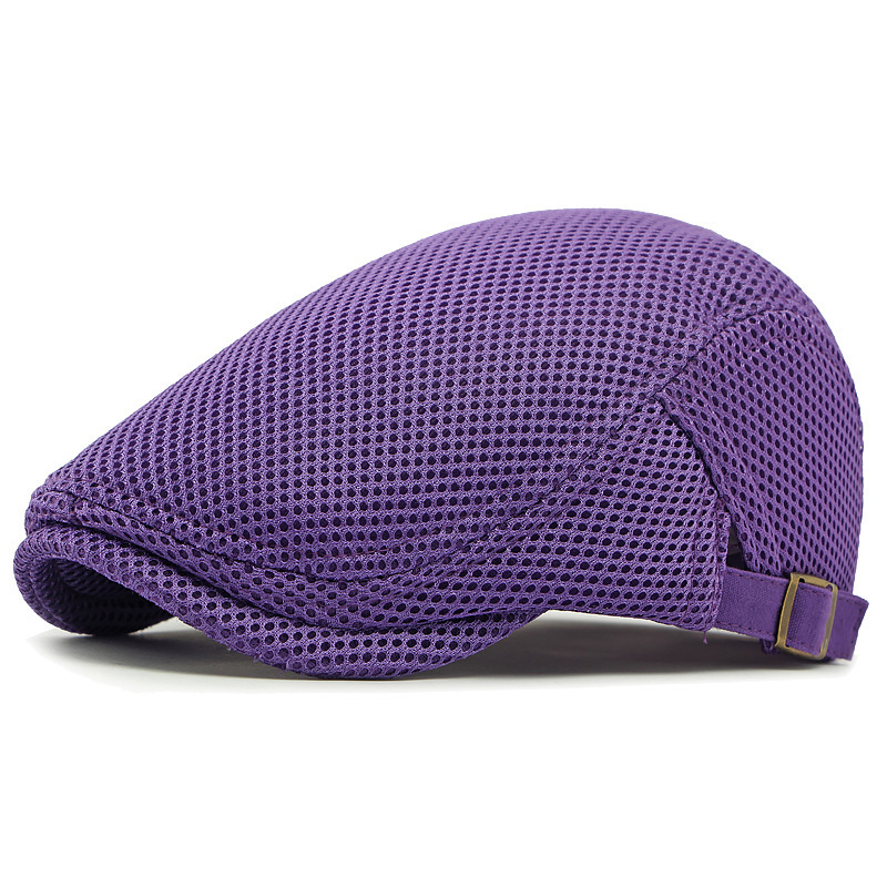 Gorra plana transpirable con correa ajustable