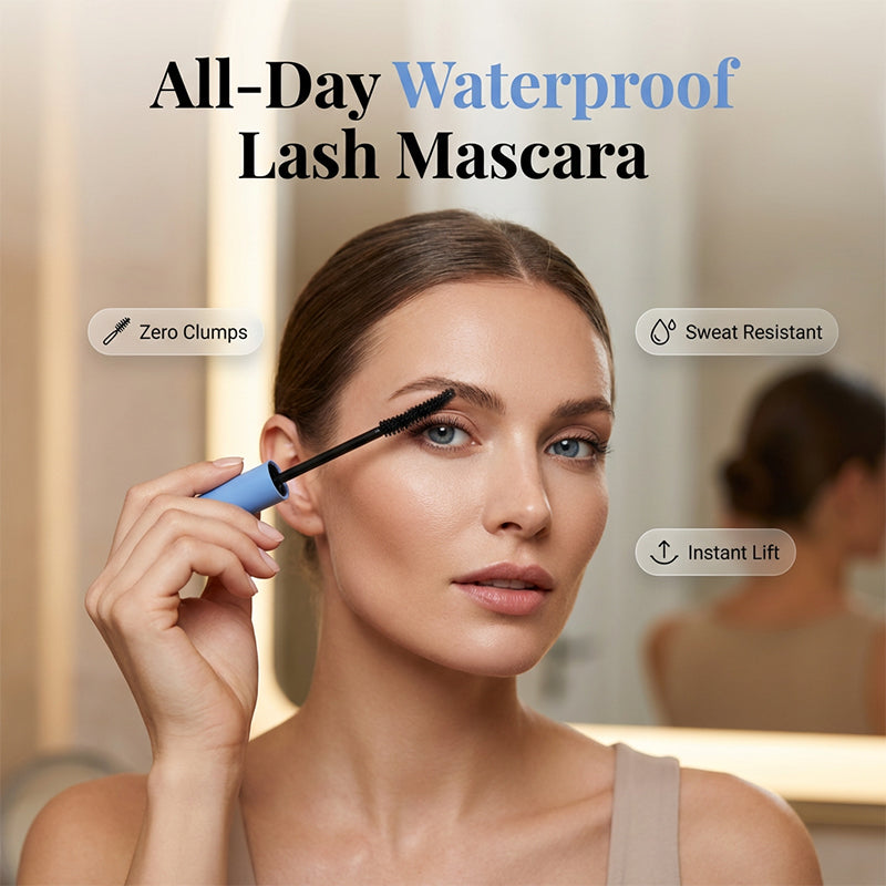 Mascara longue tenue et anti-traînée