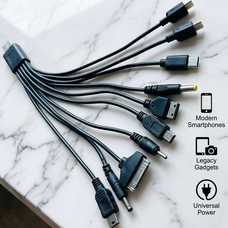 Cavo di ricarica USB universale 10 in 1