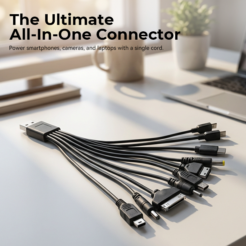 Cable de càrrega USB universal 10 en 1