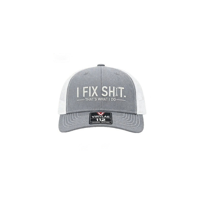 Gorra trucker bordada « I Fix Shit »