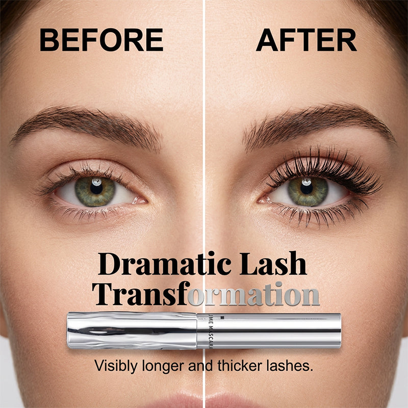 Mascara longue tenue pour des cils recourbés et allongés