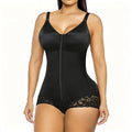 Body a zip modellante da donna