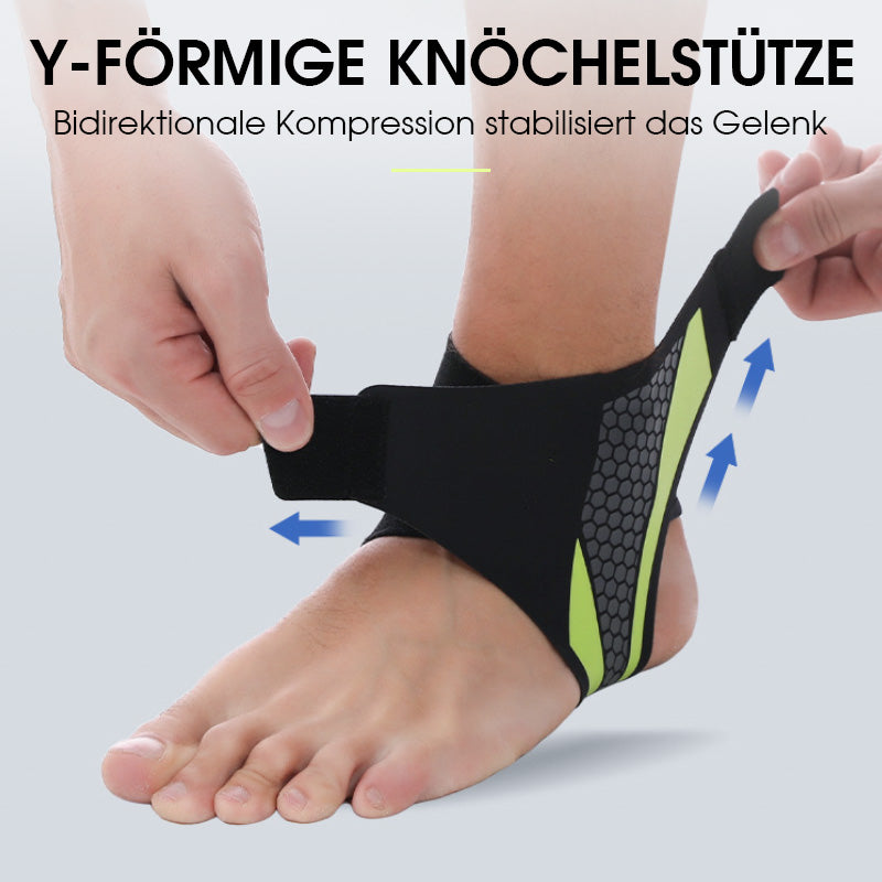 Tobillera ultrafina en Y con velcro, invisible y transpirable