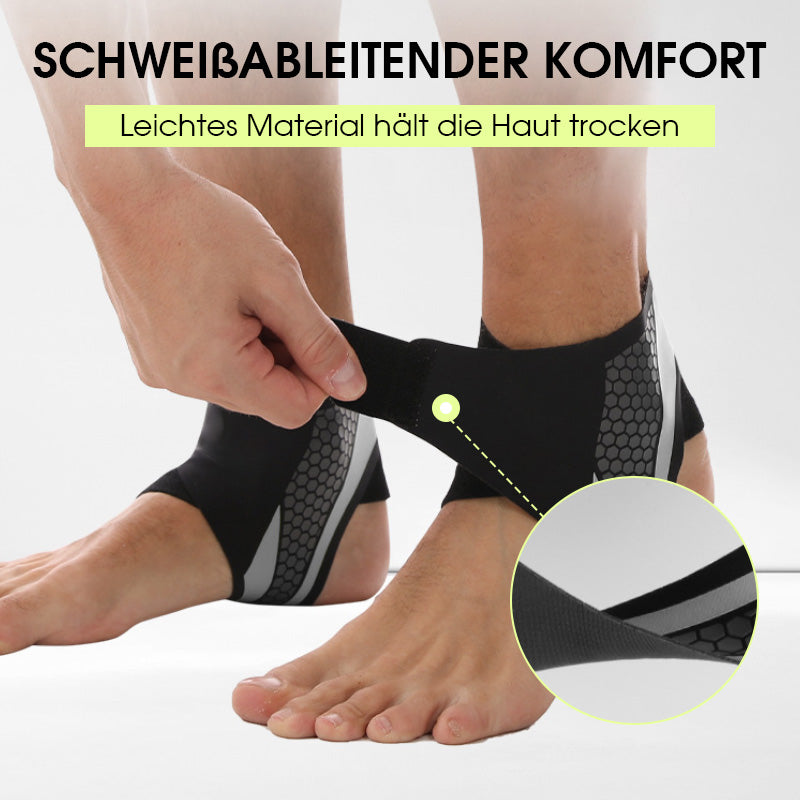 Tobillera ultrafina en Y con velcro, invisible y transpirable