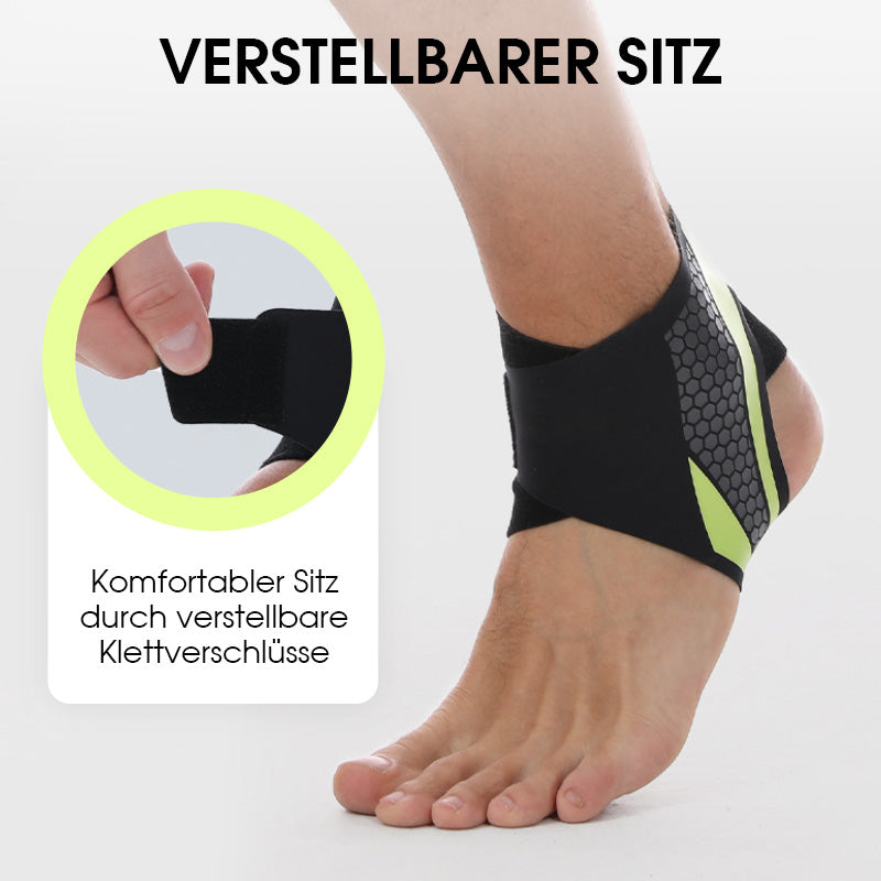 Tobillera ultrafina en Y con velcro, invisible y transpirable