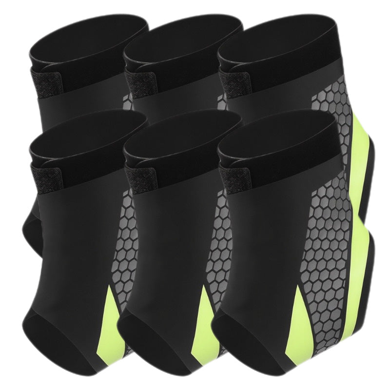Tobillera ultrafina en Y con velcro, invisible y transpirable