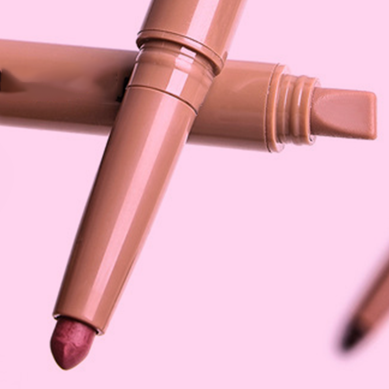 Crayon à lèvres double embout aux peptides