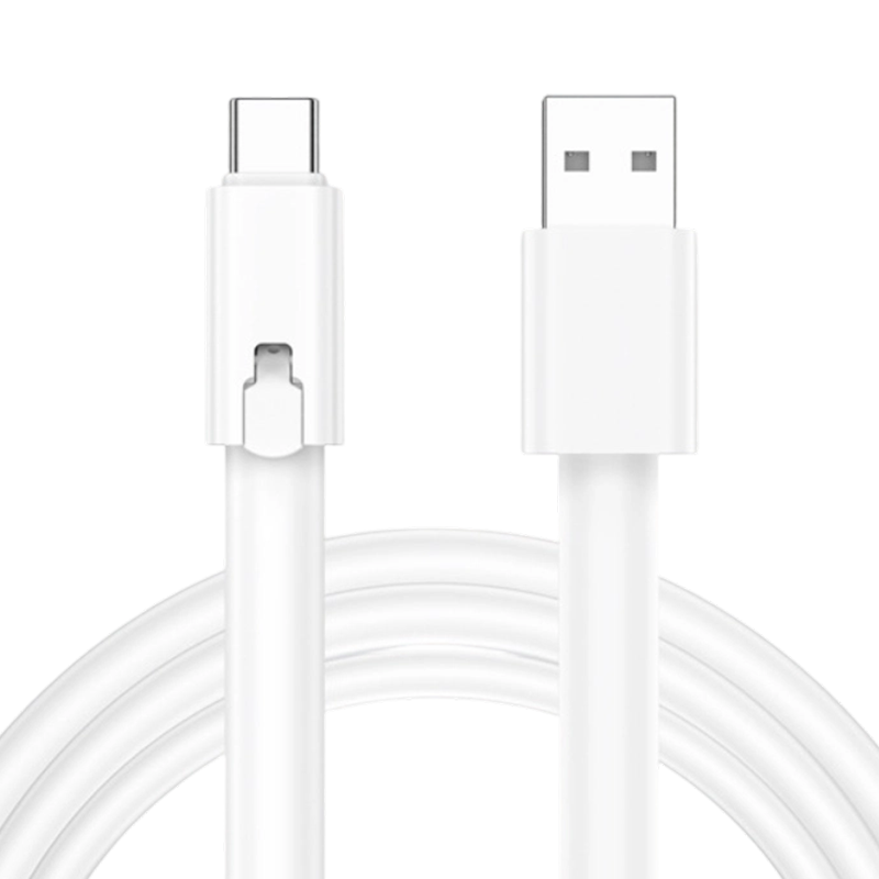 Reparerbar USB-C hurtiglader-kabel Cut & Fix