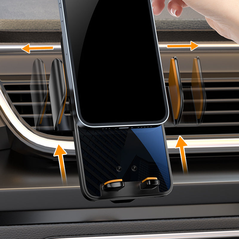 Support de voiture avec chargeur sans fil pour téléphone