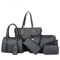 Lote de 6 bolsos de piel sintética