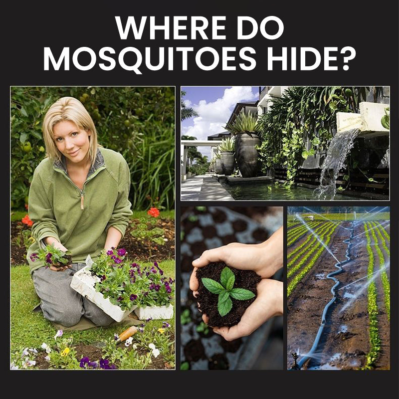 Llum solar antimosquits amb estaca
