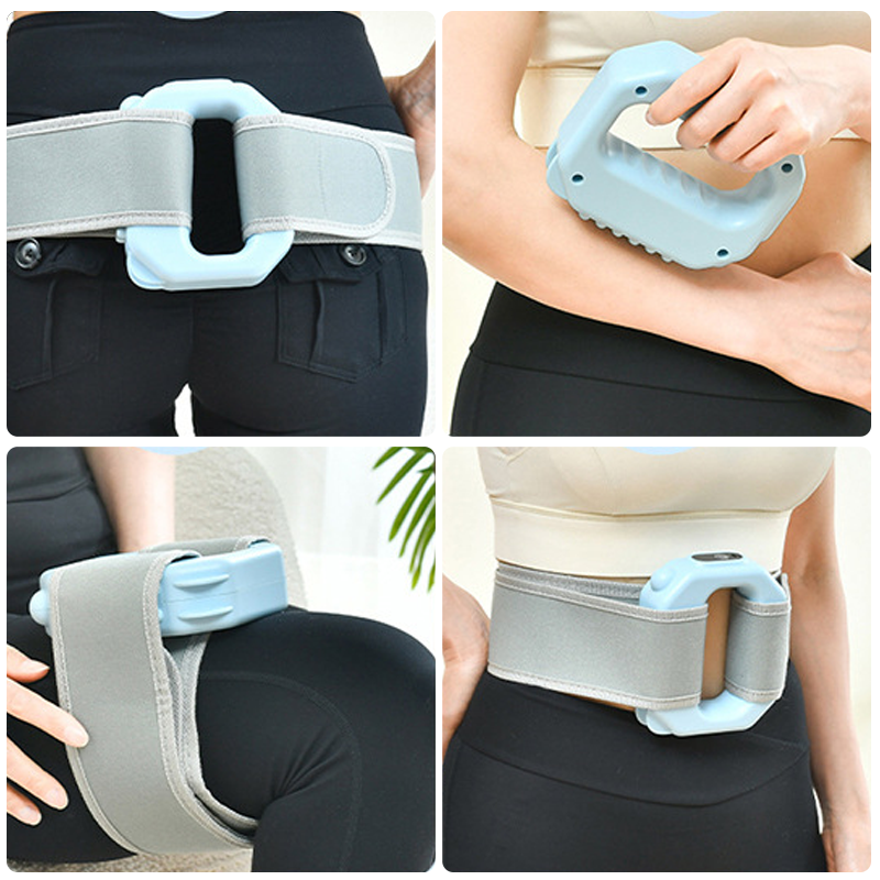 🌀✨ Masajeador 3 en 1 con anillo vibrador para la fascia – relajación muscular profunda  ✅⚡