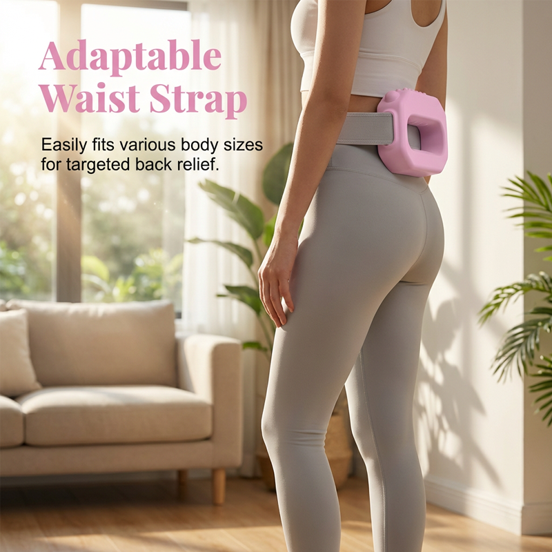 🌀✨ Masajeador 3 en 1 con anillo vibrador para la fascia – relajación muscular profunda  ✅⚡