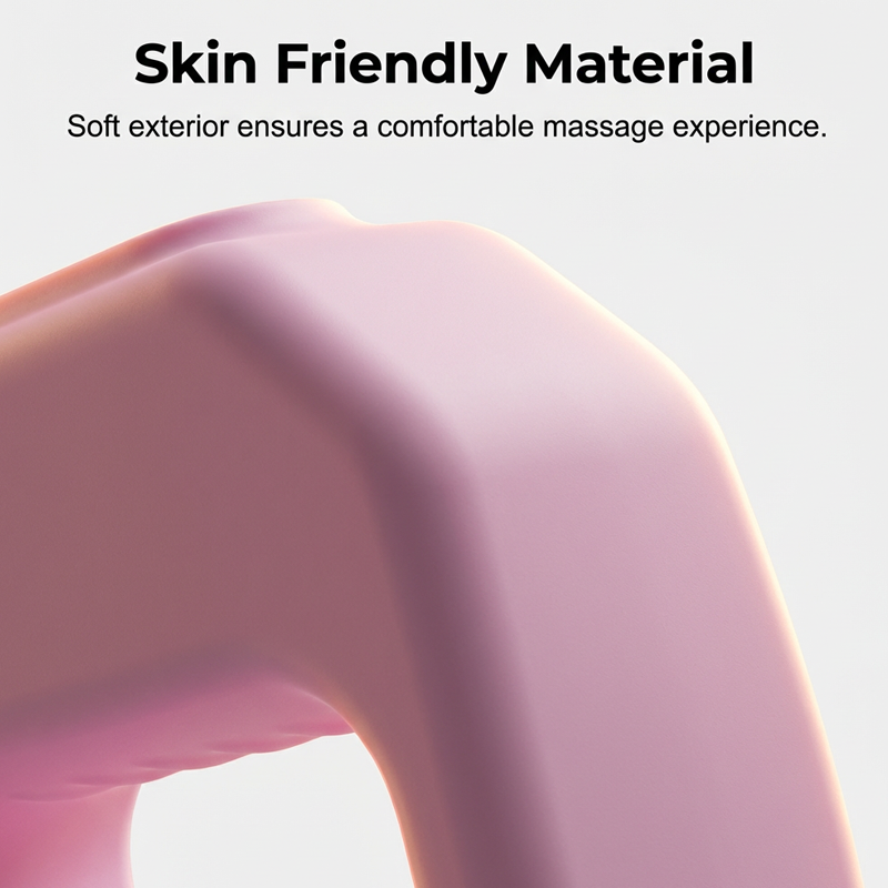 🌀✨ Masajeador 3 en 1 con anillo vibrador para la fascia – relajación muscular profunda  ✅⚡