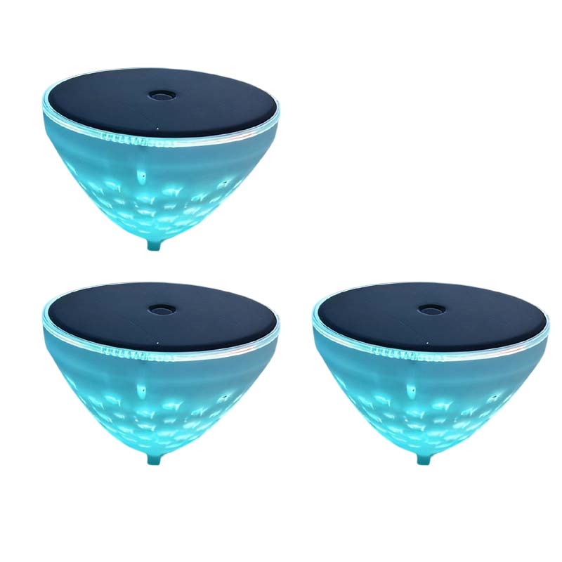 Llampada solar flotant per a piscina amb projecció de peixos