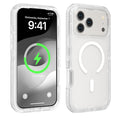 Funda magnètica transparent antiurts per a telèfons de la sèrie 13-17