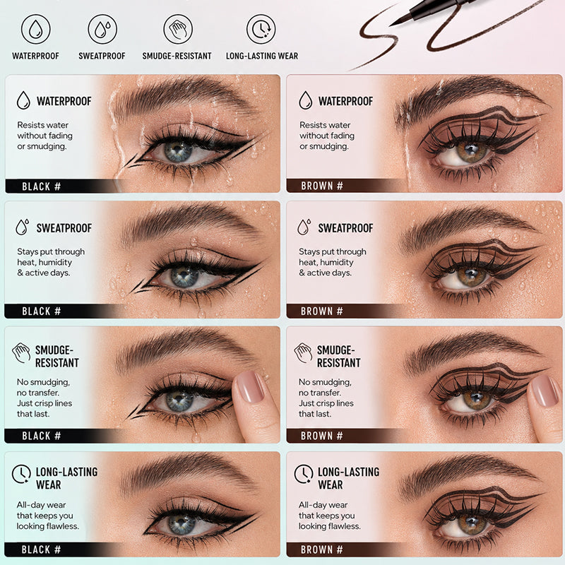 Eye-liner liquide waterproof en stylo
