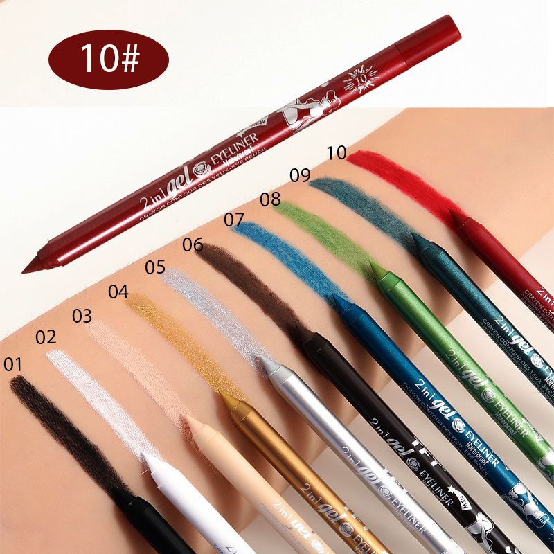 Fargestrålende gel-eyeliner med lang holdbarhet