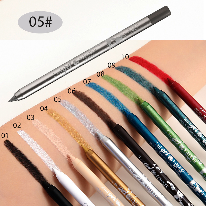 Fargestrålende gel-eyeliner med lang holdbarhet
