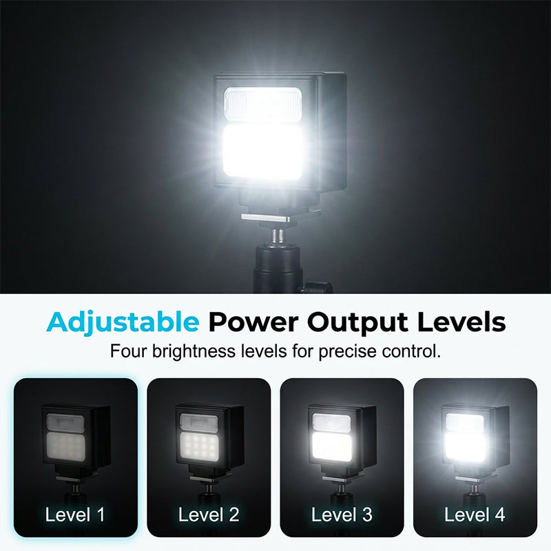 Flash de butxaca recarregable per a càmera fotogràfica