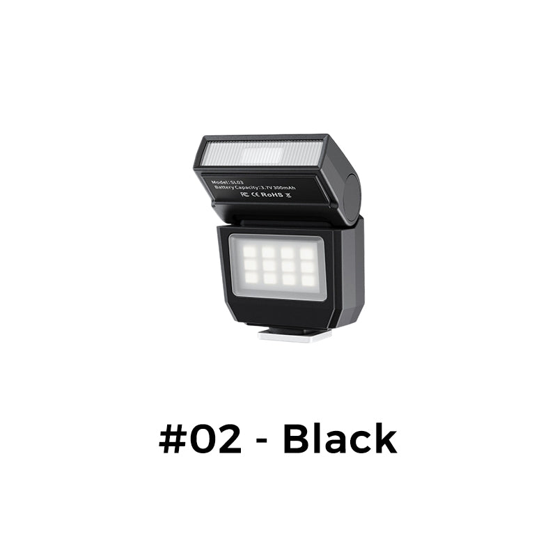 Flash de butxaca recarregable per a càmera fotogràfica