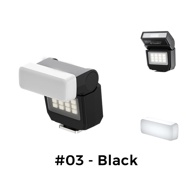 Flash de butxaca recarregable per a càmera fotogràfica
