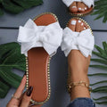 Sandalias de lazo elegantes para mujer