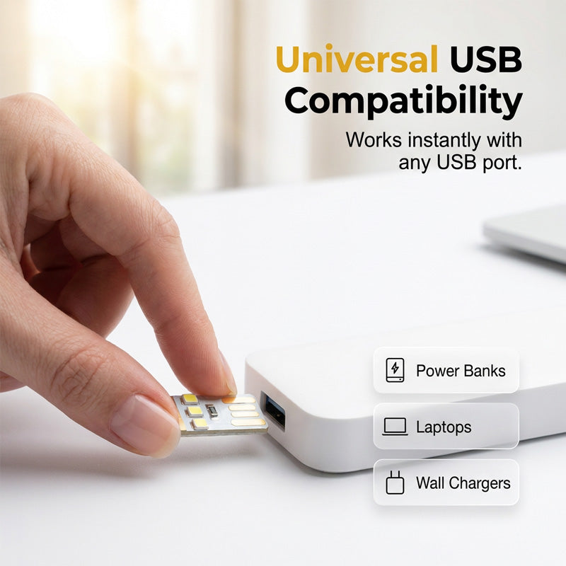 Mini llum de nit LED USB amb forma d’oset