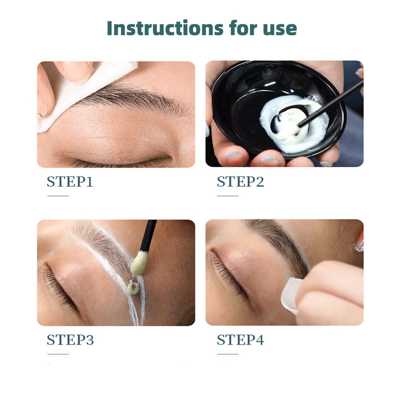 Kit 2 en 1 para la tinción de pestañas y cejas