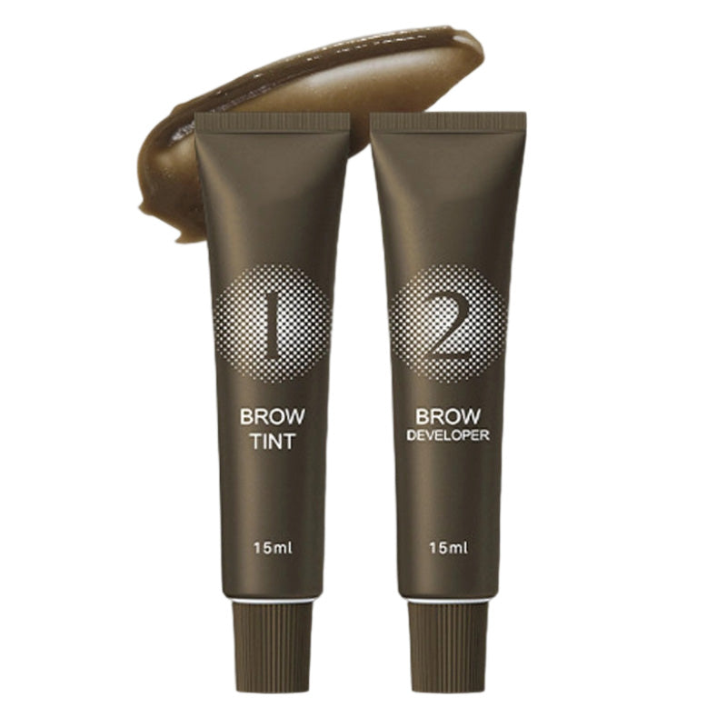 Kit 2 en 1 pour la teinture des cils et des sourcils