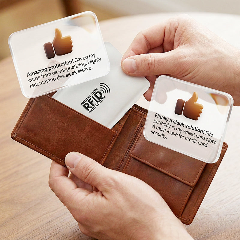 RFID-beskyttelsesetuier for bankkort