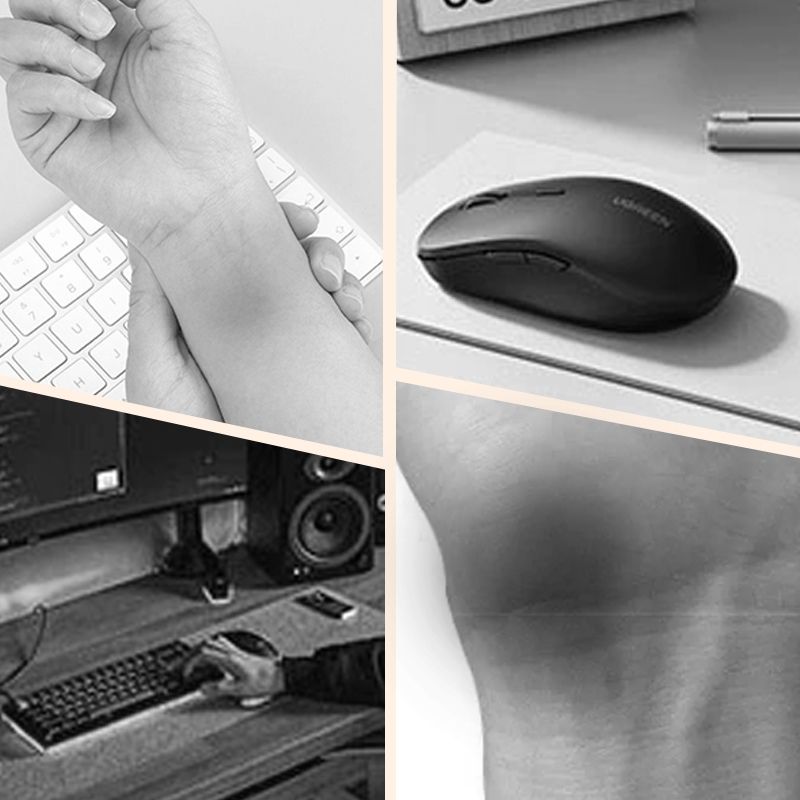 Reposamuñecas ergonómico para ratón
