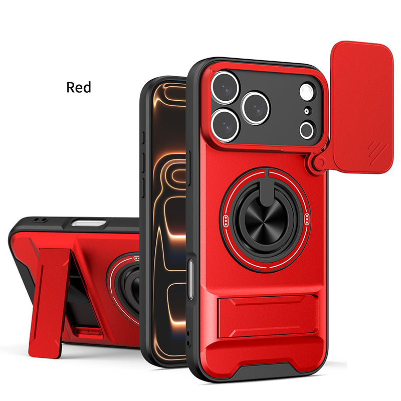 Funda protectora 4 en 1 con tapa deslizante para cámara