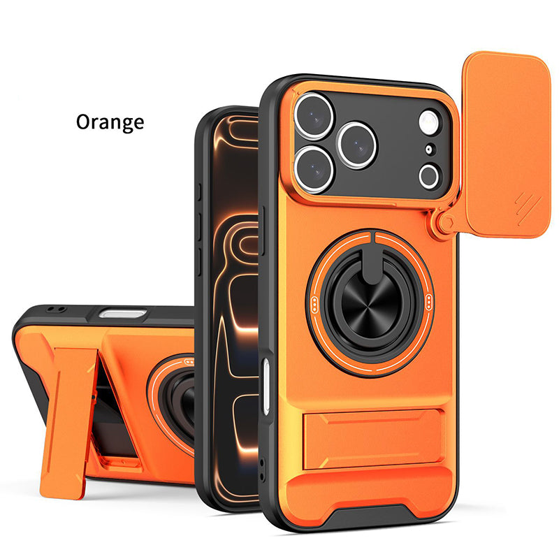 Funda protectora 4 en 1 con tapa deslizante para cámara