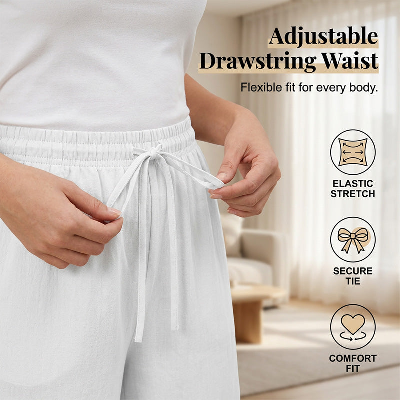 Pantalons amples, fluïds i lleugers per a dona